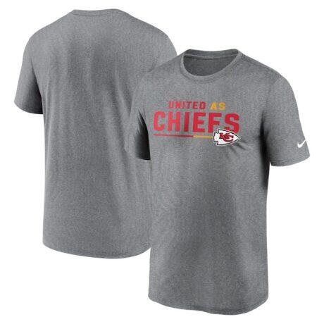 Kansas City Chiefs Nike Legend Team Shoutout Performance T-Shirt - - Front View