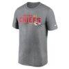Kansas City Chiefs Nike Legend Team Shoutout Performance T-Shirt - - Side View