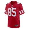 George Kittle San Francisco 49ers Nike Team Game Jersey - - Side View