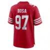Nick Bosa San Francisco 49ers Nike Team Game Jersey - - Detail View