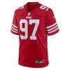 Nick Bosa San Francisco 49ers Nike Team Game Jersey - - Side View