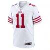 Brandon Aiyuk San Francisco 49ers Nike Game Jersey - White - Side View