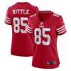 George Kittle San Francisco 49ers Nike Women's Team Game Player Jersey - - Front View