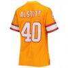 Mike Alstott Tampa Bay Buccaneers Mitchell & Ness Women's Legacy Replica Player Jersey - Orange - Detail View