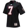 Michael Vick Atlanta Falcons Mitchell & Ness Women's Legacy Replica Player Jersey - Black - Side View