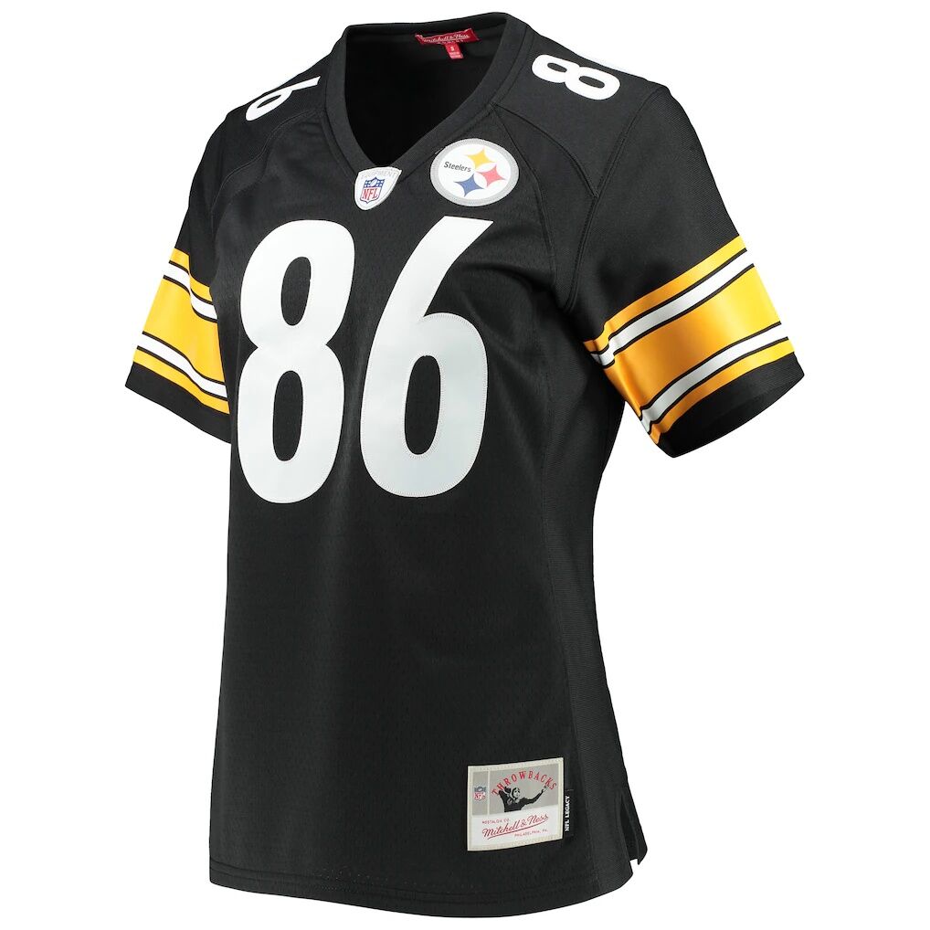 Hines Ward Pittsburgh Steelers Mitchell & Ness Women's Legacy Replica Player Jersey