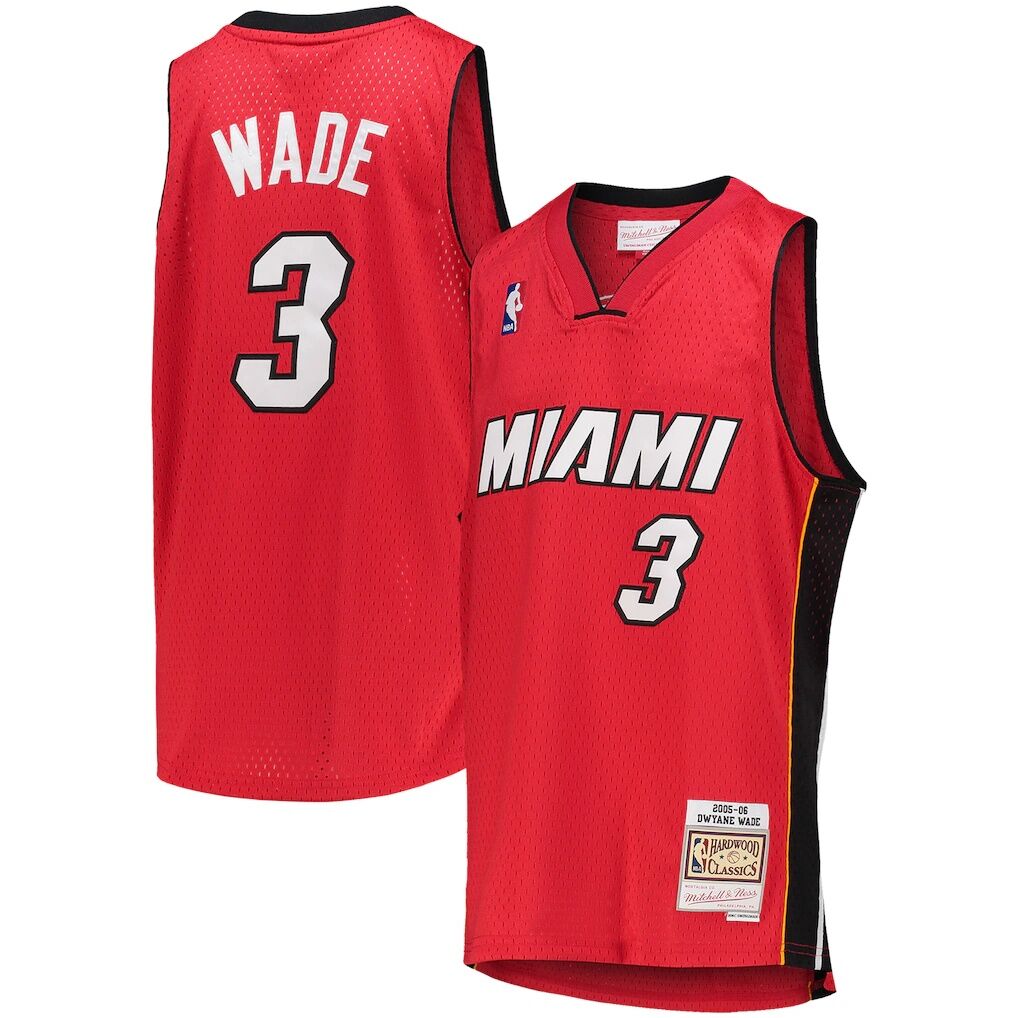 Dwyane Wade Miami Heat Mitchell & Ness Youth 2005/06 Hardwood Classics Swingman Jersey
