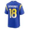 Ben Skowronek Los Angeles Rams Nike Game Jersey - - Detail View