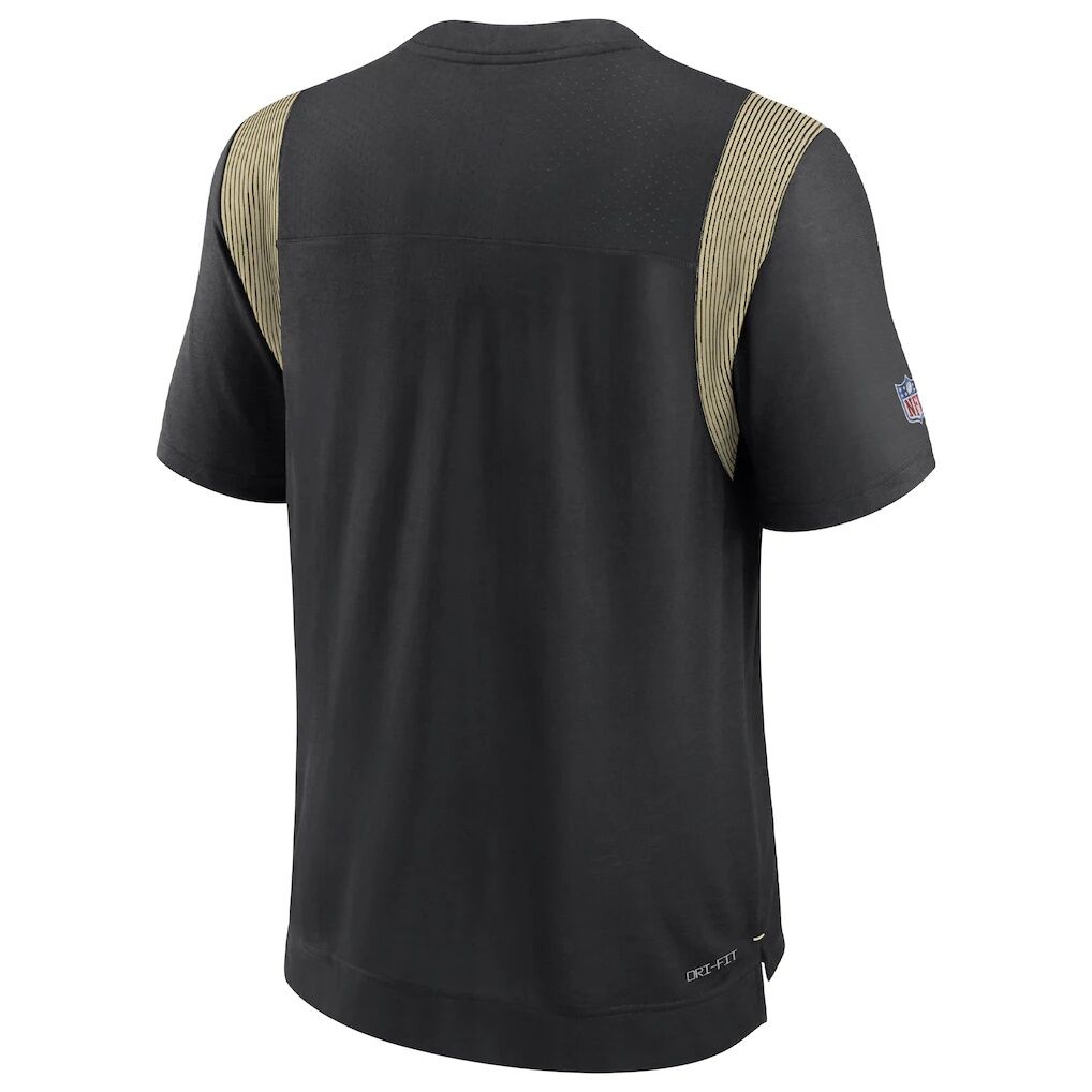 New Orleans Saints Nike Sideline Tonal Logo Performance Player T-Shirt