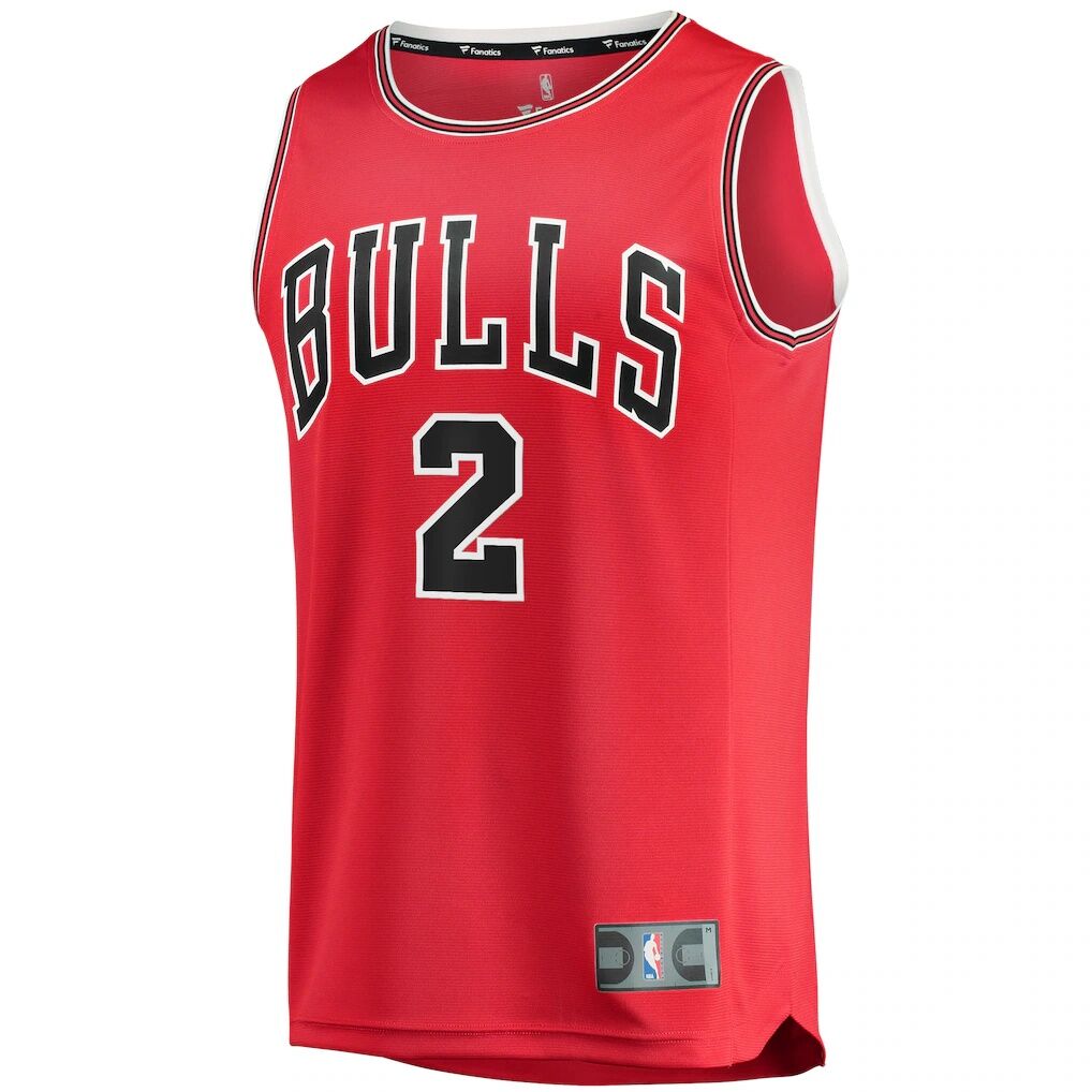 Lonzo Ball Chicago Bulls Fanatics Youth Fast Break Road Replica Jersey – Icon Edition