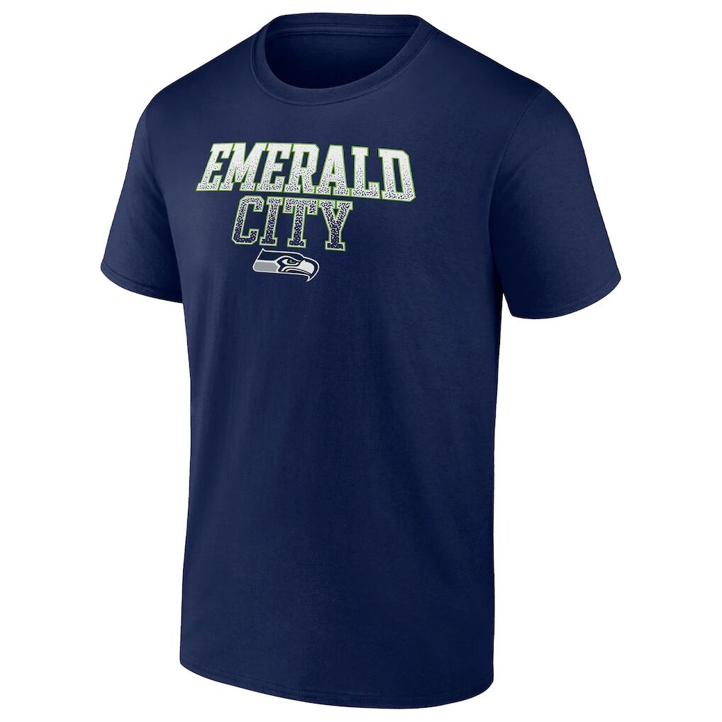 Seattle Seahawks Fashion7 Heavy Hitter T-Shirt – College Navy