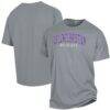 Abilene Christian University Wildcats ComfortWash Garment Dyed T-Shirt - Gray - Front View