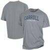 Carroll University Pioneers ComfortWash Garment Dyed T-Shirt - Gray - Front View