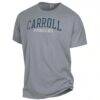 Carroll University Pioneers ComfortWash Garment Dyed T-Shirt - Gray - Side View