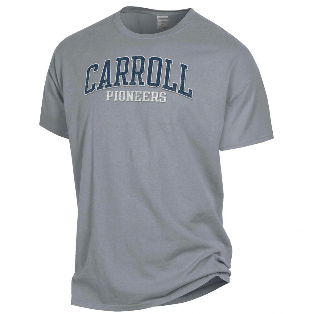Carroll University Pioneers ComfortWash Garment Dyed T-Shirt