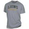 College of New Jersey Lions ComfortWash Garment Dyed T-Shirt - Gray - Side View
