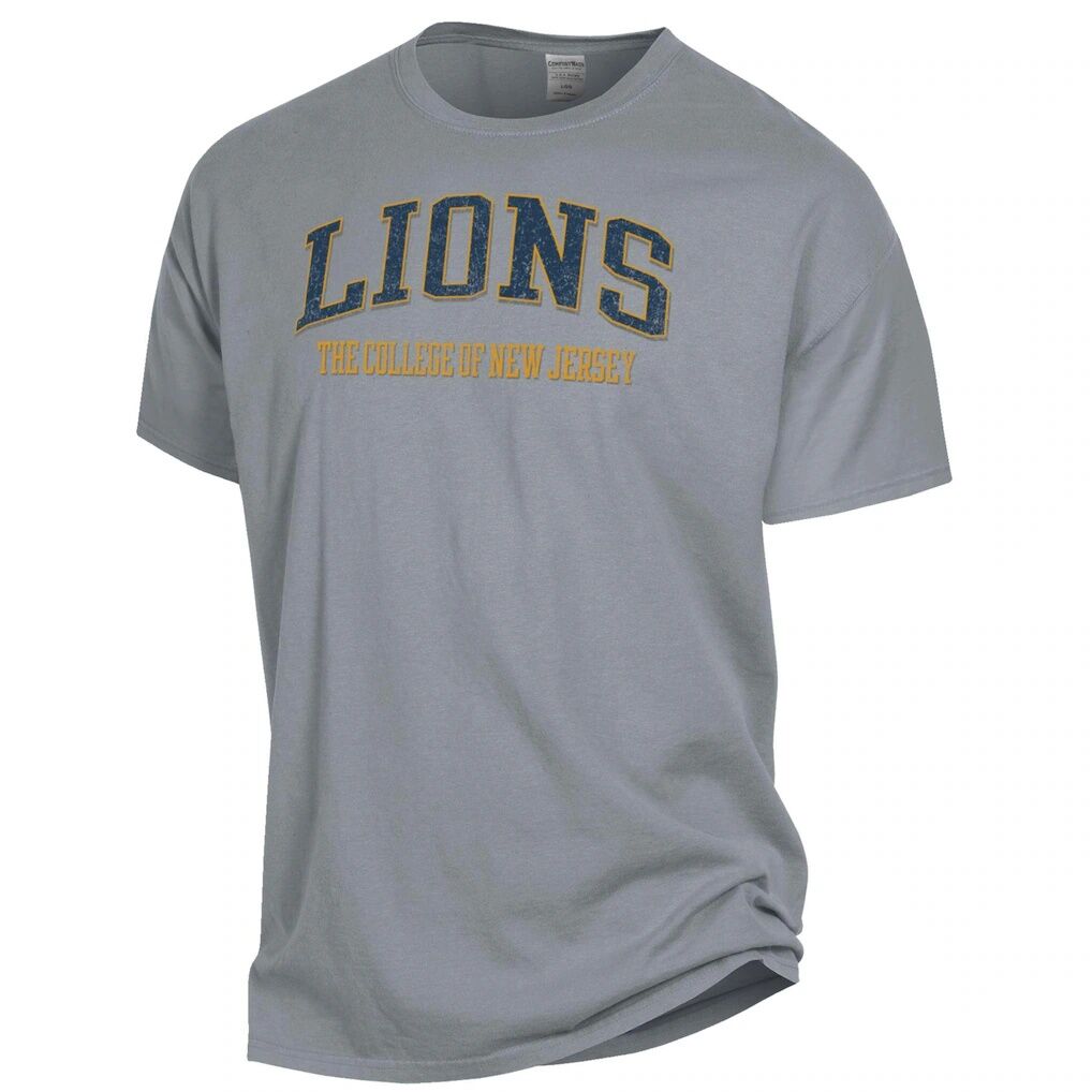 College of New Jersey Lions ComfortWash Garment Dyed T-Shirt
