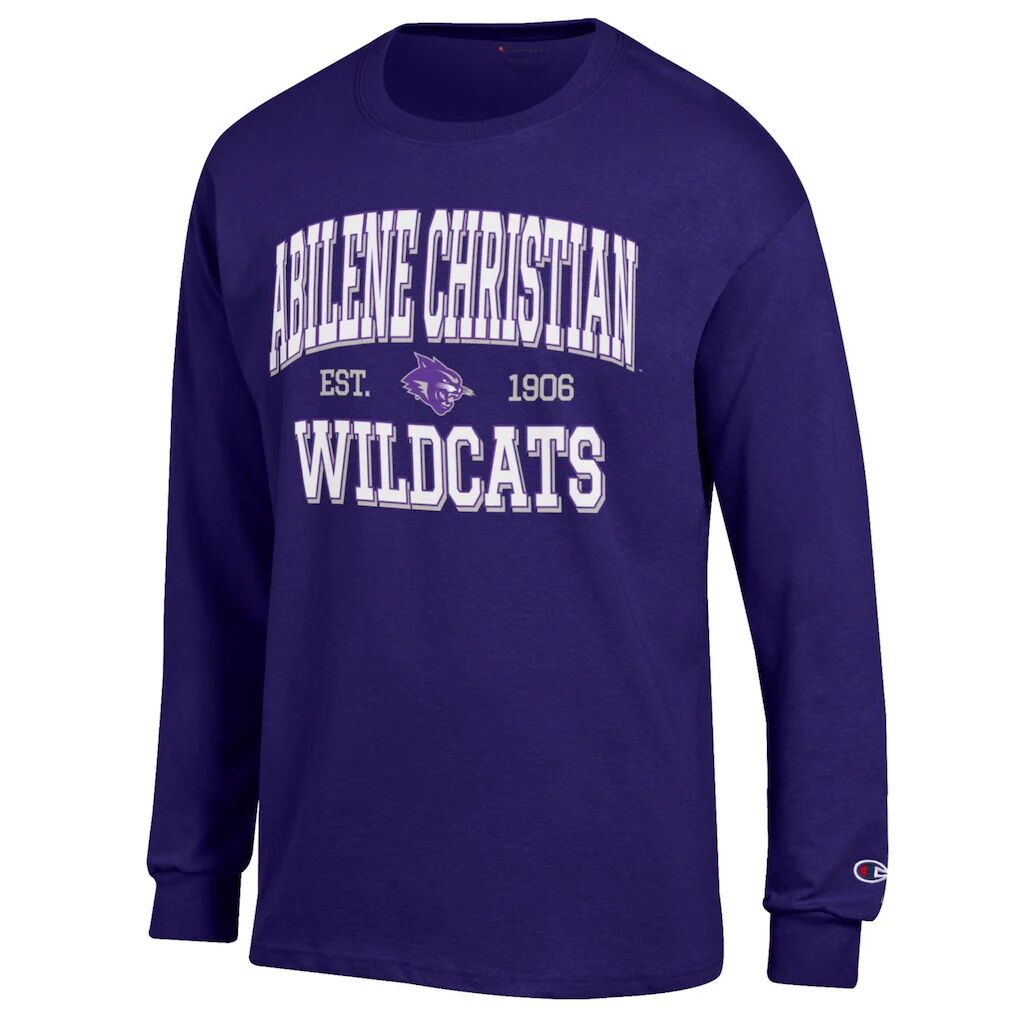 Abilene Christian University Wildcats Champion Jersey Est. Date Long Sleeve T-Shirt