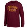 Bethune-Cookman Wildcats Champion Jersey Long Sleeve T-Shirt - - Side View
