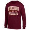 Bethune-Cookman Wildcats Champion Jersey Est. Date Long Sleeve T-Shirt - - Side View