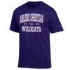 Abilene Christian University Wildcats Champion Est. Date Jersey T-Shirt - Purple - Side View