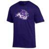 Abilene Christian University Wildcats Champion Primary Jersey T-Shirt - Purple - Side View