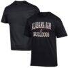 Alabama A&M Bulldogs Champion Est. Date Jersey T-Shirt - Black - Front View