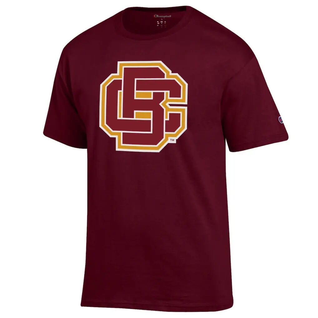 Bethune-Cookman Wildcats Champion Primary Jersey T-Shirt - Maroon