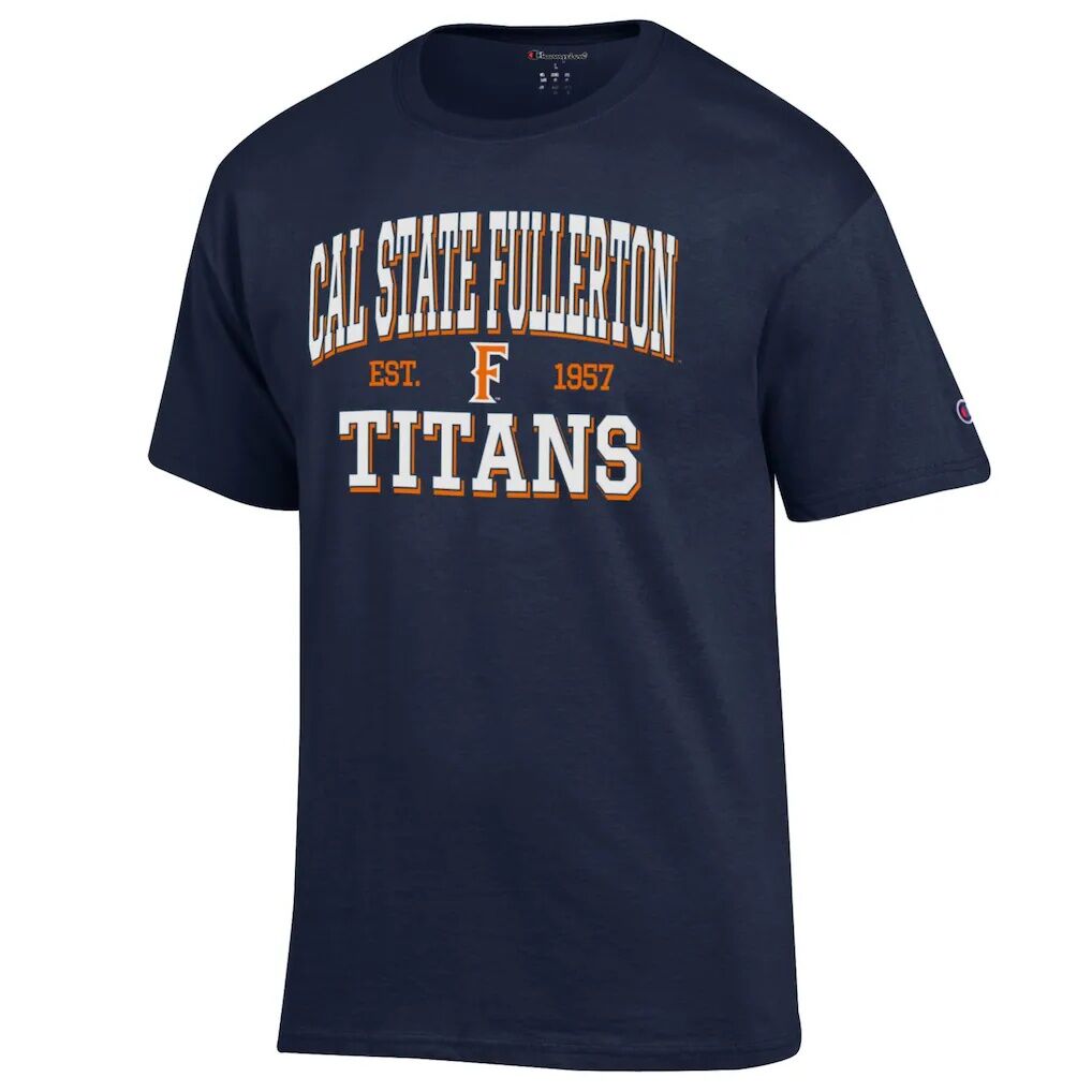 Cal State Fullerton Titans Champion Est. Date Jersey T-Shirt