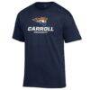 Carroll University Pioneers Champion Primary Jersey T-Shirt - Navy - Side View