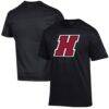 Haverford College Primary Jersey T-Shirt - Black - Front View