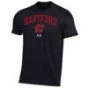 Hartford Hawks Under Armour Performance T-Shirt - Black - Side View