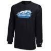 Assumption Greyhounds Champion Youth Jersey Long Sleeve T-Shirt - Black - Side View