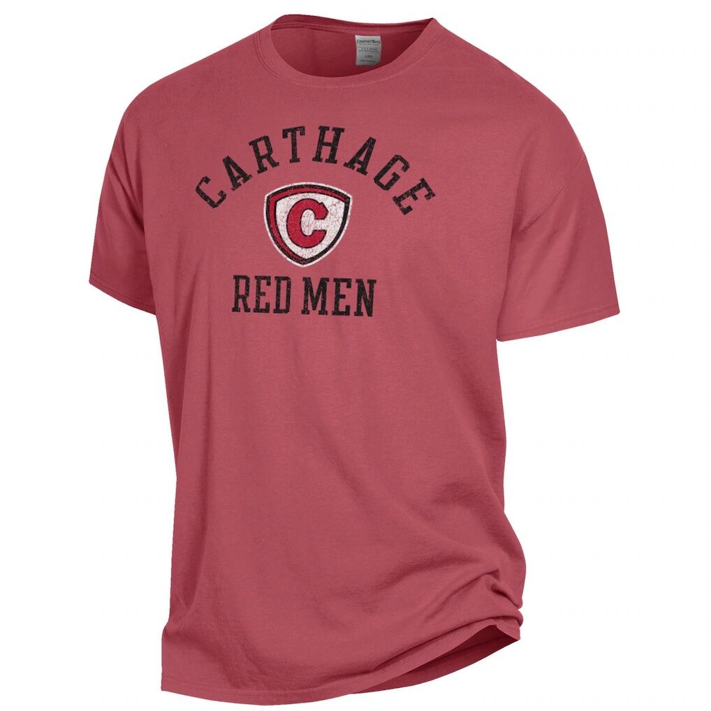 Carthage Firebirds ComfortWash Garment Dyed T-Shirt