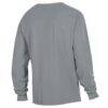 Hobart Statesmen ComfortWash Garment Dyed Long Sleeve T-Shirt - Gray - Detail View