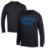 Assumption Greyhounds Champion Jersey Long Sleeve T-Shirt - Black - Front View