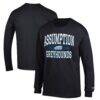 Assumption Greyhounds Champion Jersey Est. Date Long Sleeve T-Shirt - Black - Front View