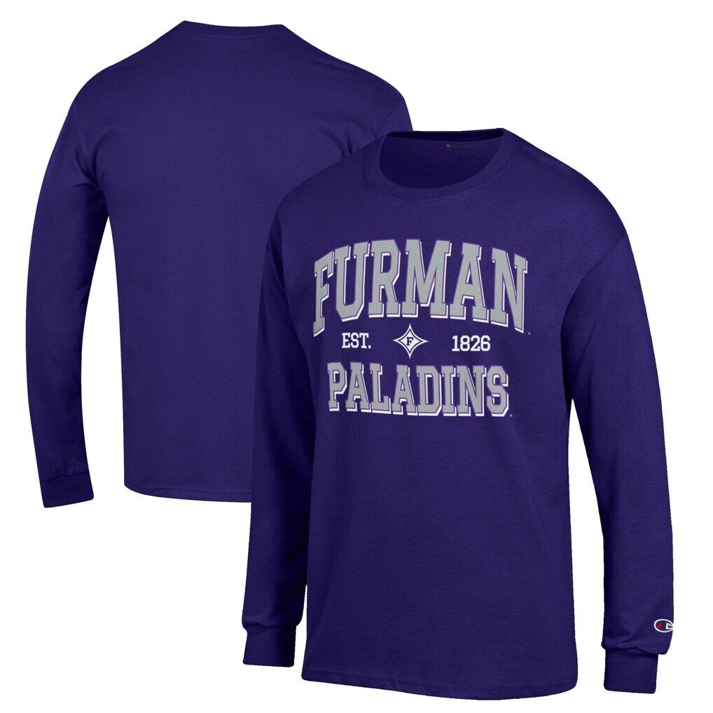 Furman Paladins Champion Jersey Est. Date Long Sleeve T-Shirt