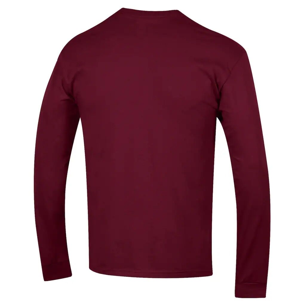 Iona University Gaels Champion Jersey Long Sleeve T-Shirt - Maroon