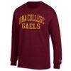 Iona University Gaels Champion Jersey Long Sleeve T-Shirt - - Side View