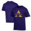 Alcorn State Braves Champion Primary Jersey T-Shirt - Purple - Front View