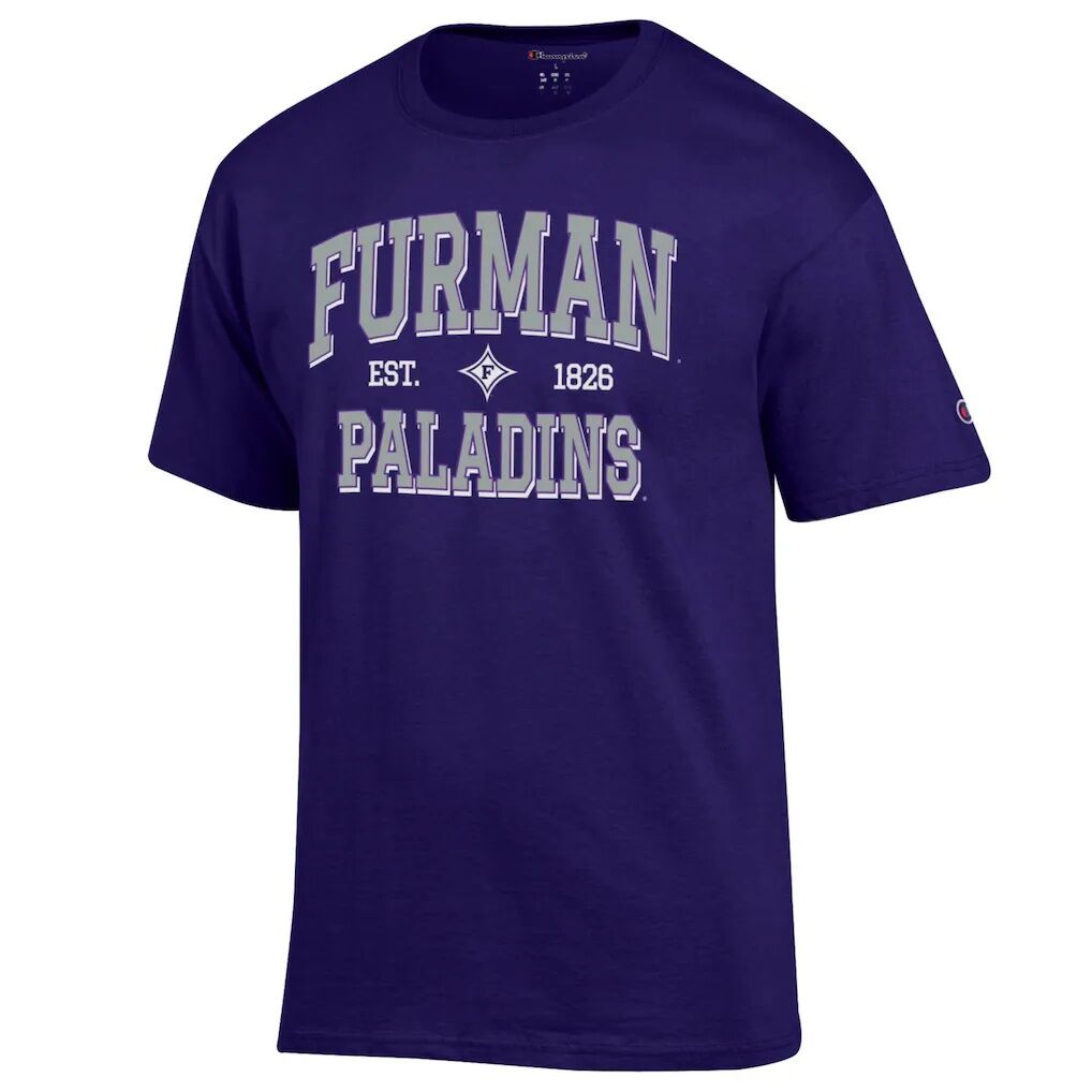 Furman Paladins Champion Est. Date Jersey T-Shirt