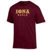 Iona University Gaels Champion Jersey T-Shirt - - Side View