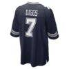 Trevon Diggs Dallas Cowboys Nike Game Jersey - Navy - Detail View