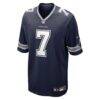 Trevon Diggs Dallas Cowboys Nike Game Jersey - Navy - Side View