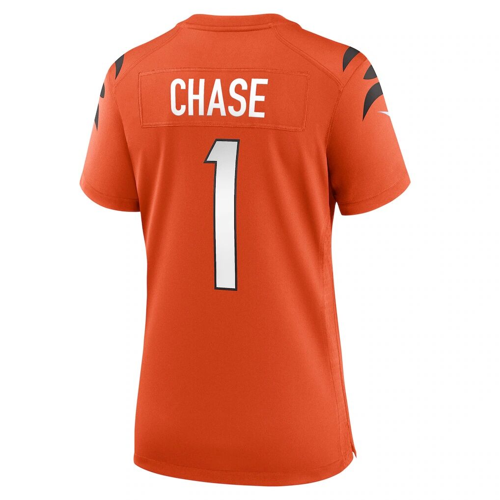 Ja'Marr Chase Cincinnati Bengals Nike Women's Alternate Game Jersey