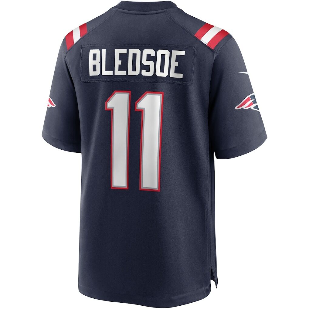 Drew Bledsoe New England Patriots Nike Retired Player Alternate Game Jersey