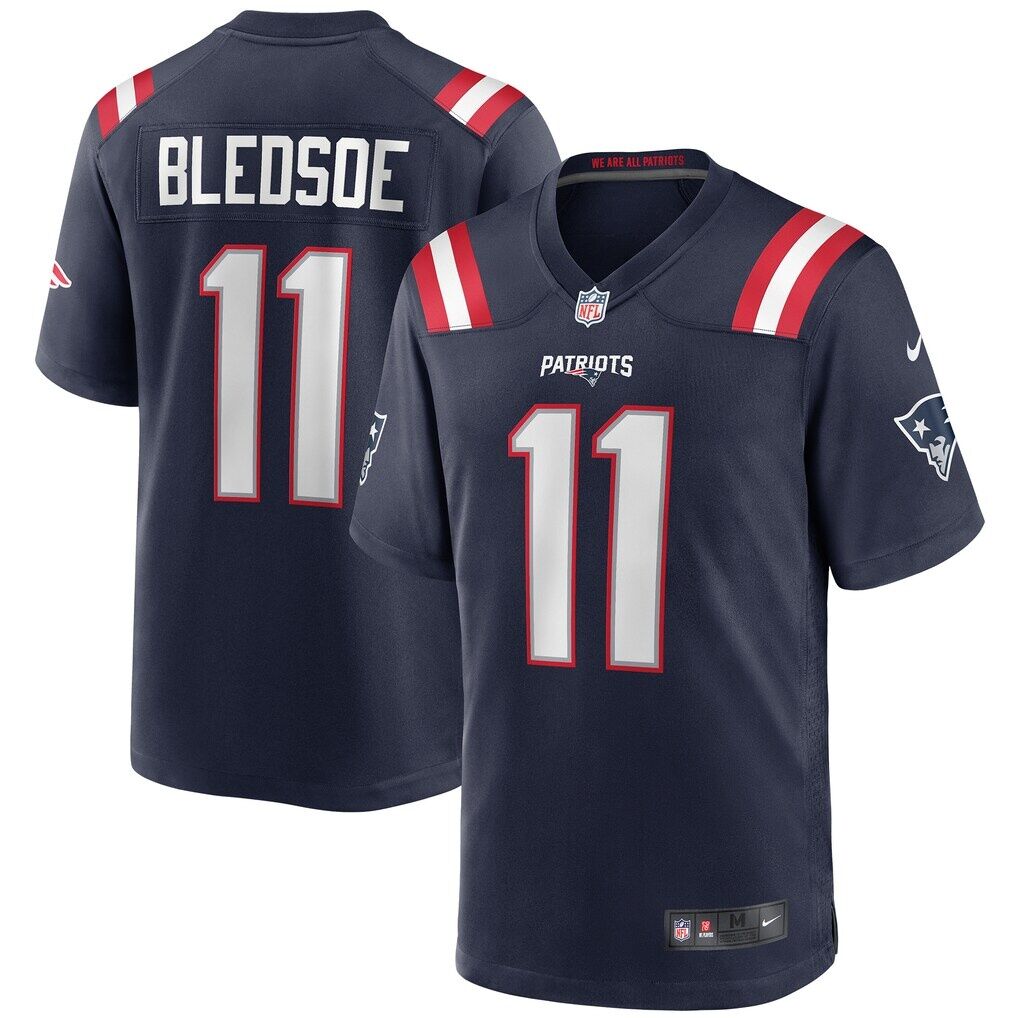 Drew Bledsoe New England Patriots Nike Retired Player Alternate Game Jersey