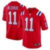Drew Bledsoe New England Patriots Nike Retired Player Alternate Game Jersey - Red - Front View