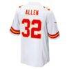 Marcus Allen Kansas City Chiefs Nike Retired Player Game Jersey - White - Detail View